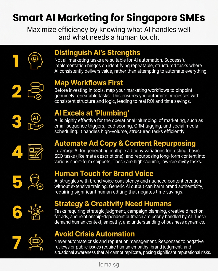 Infographic: Smart AI Marketing Automation for Singapore SMEs
